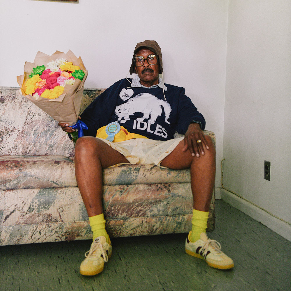 TANGK BLACK VINYL + No King Cat T-Shirt - IDLES