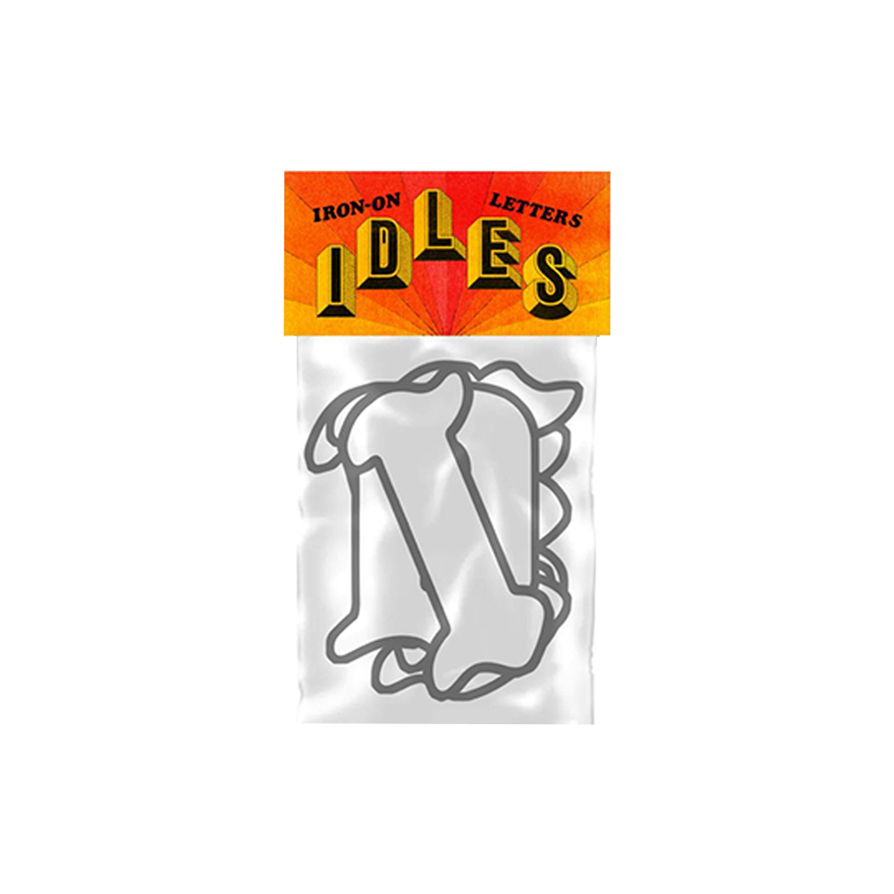 IDLES - IDLES Iron-on Letters