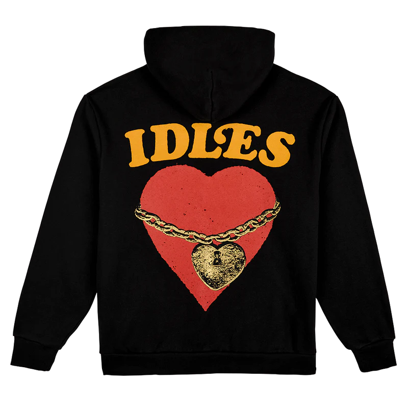 IDLES - Locked Heart Hoodie