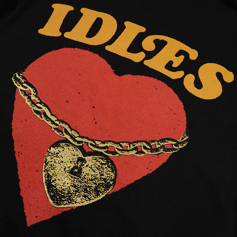 IDLES - Locked Heart Hoodie