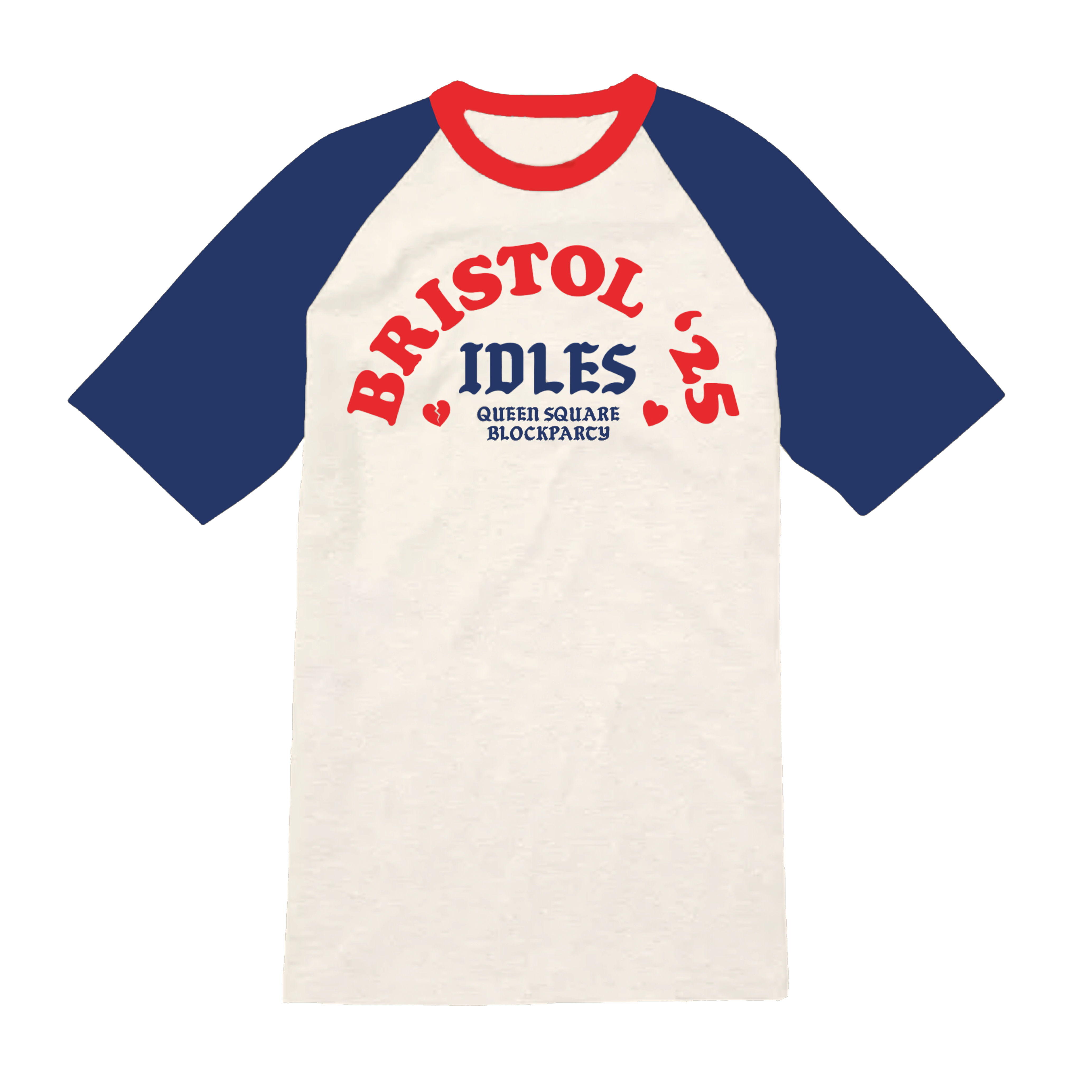 IDLES - Queen Square Fitted Raglan