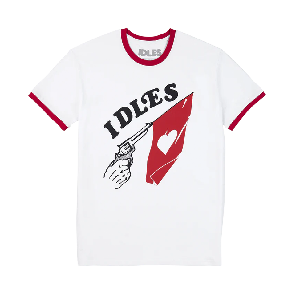 IDLES - Hearts Ringer T-shirt