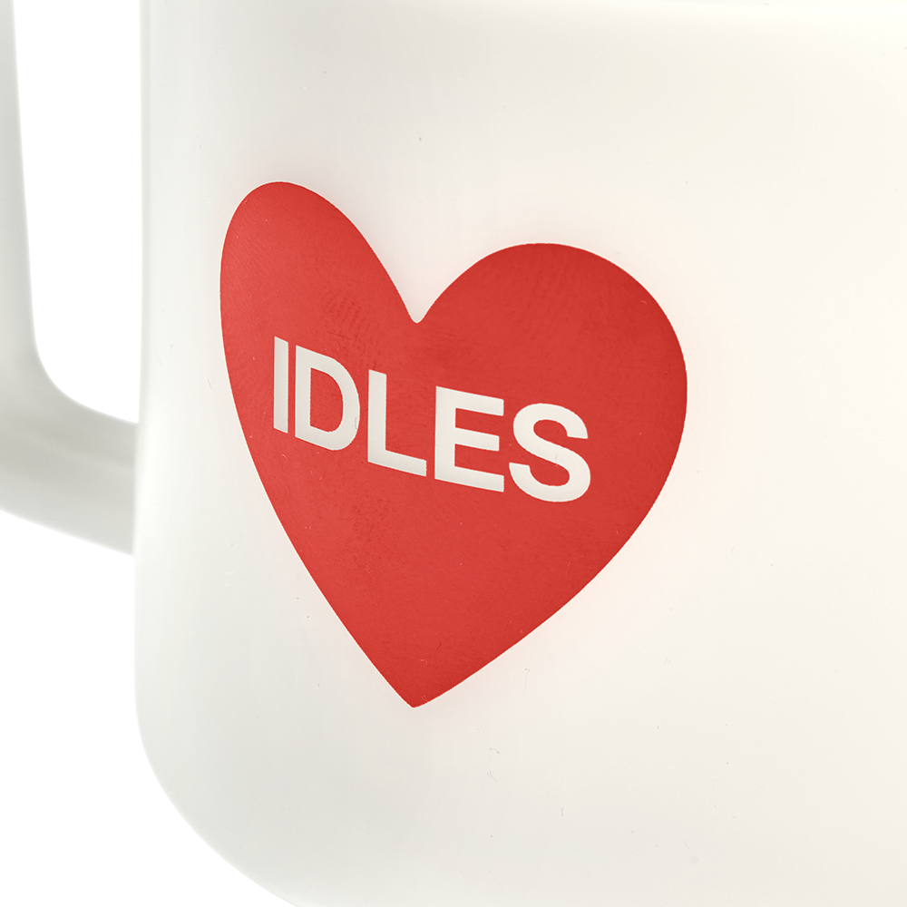 IDLES - Hard Rock For Pussies Milk Glass Mug