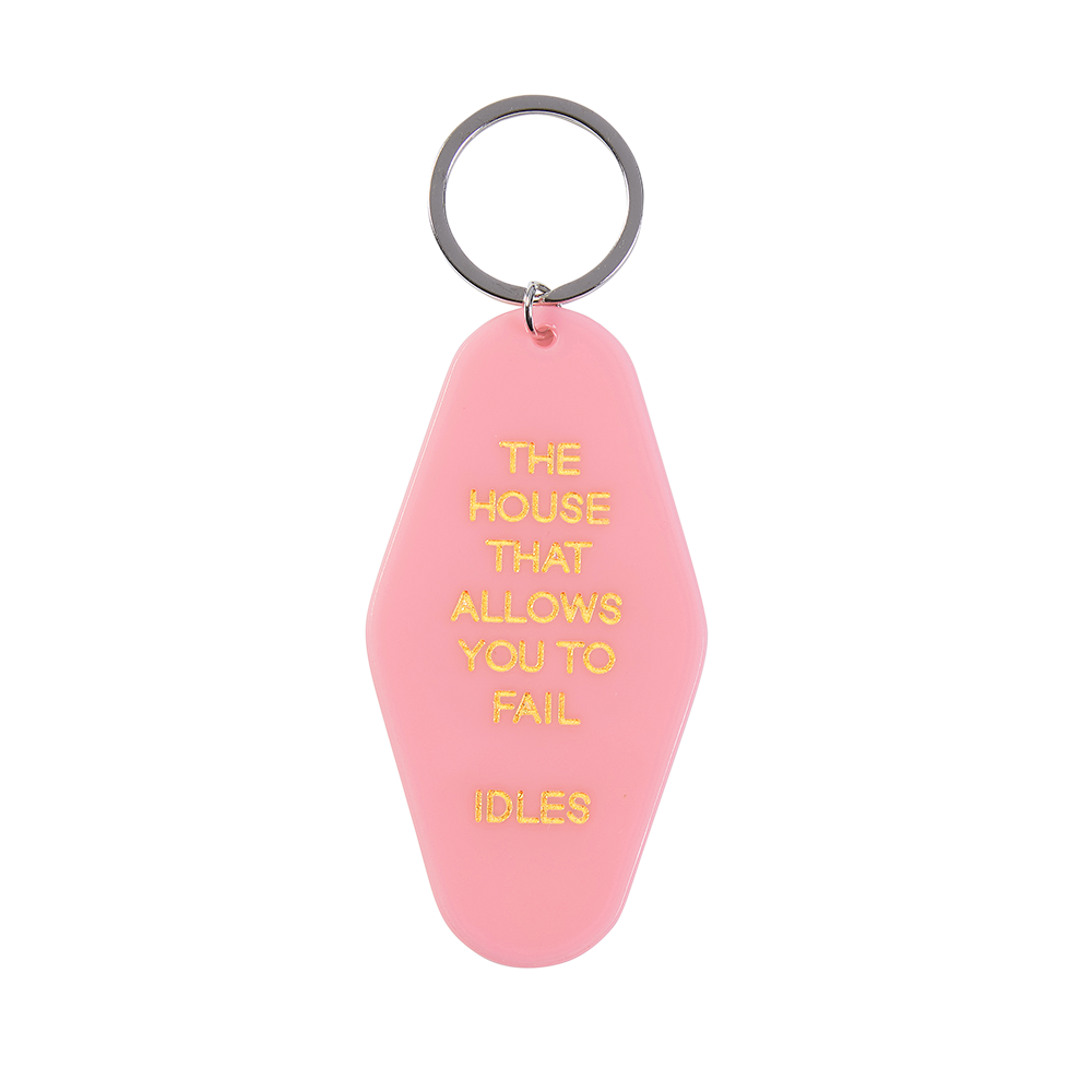 IDLES - Lovers Pink Keyring