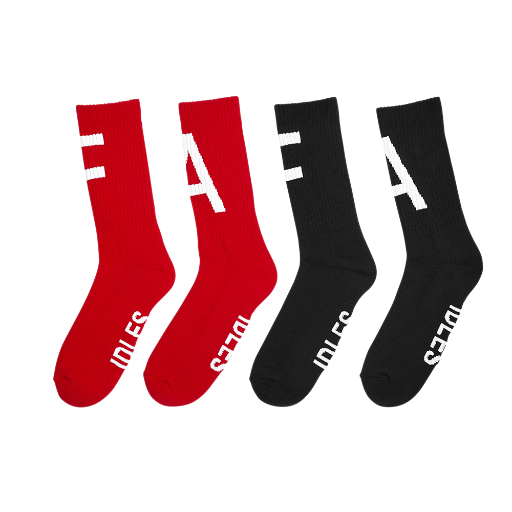 IDLES - Classic Logo Socks (2pk)