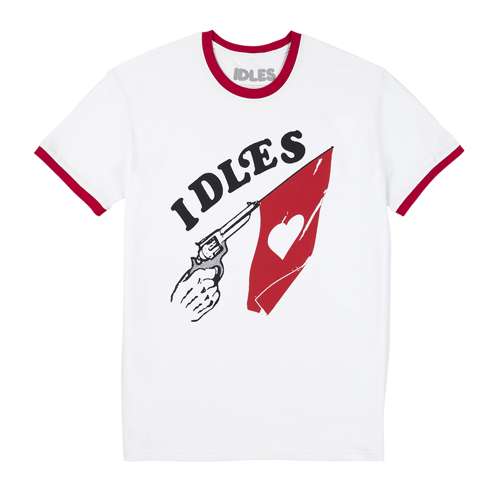 IDLES - Hearts Ringer T-shirt