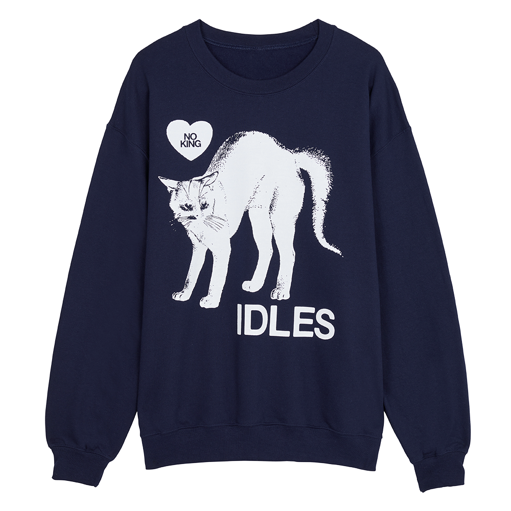 IDLES - No King Cat Crewneck