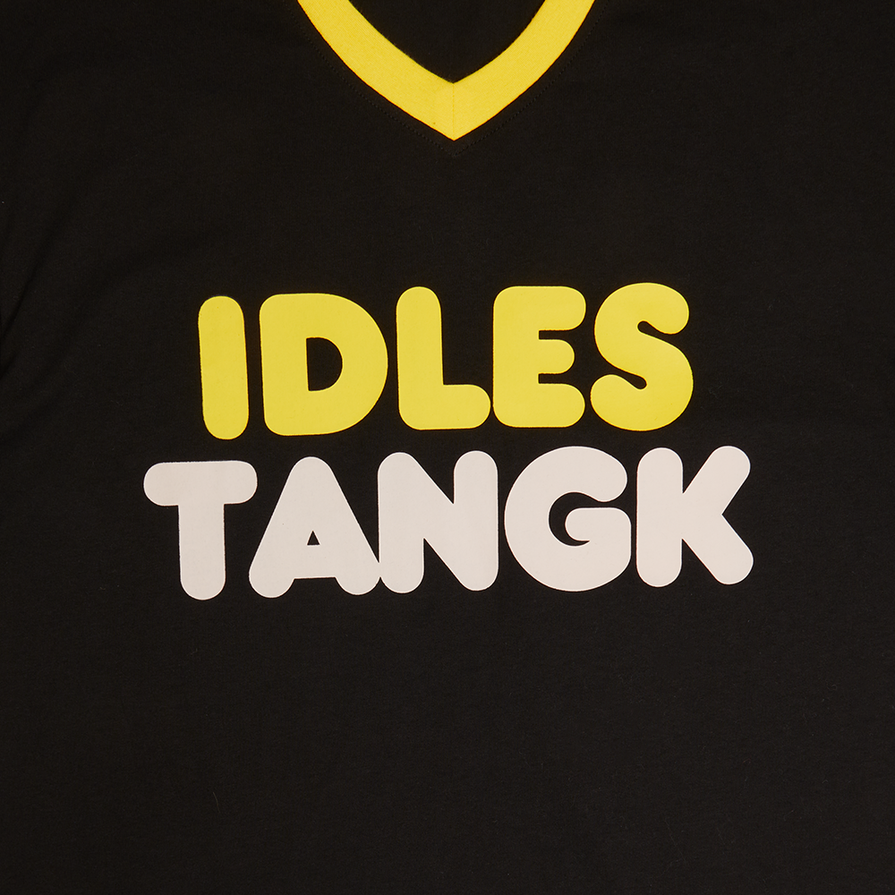 IDLES - Tangk Black V-Neck