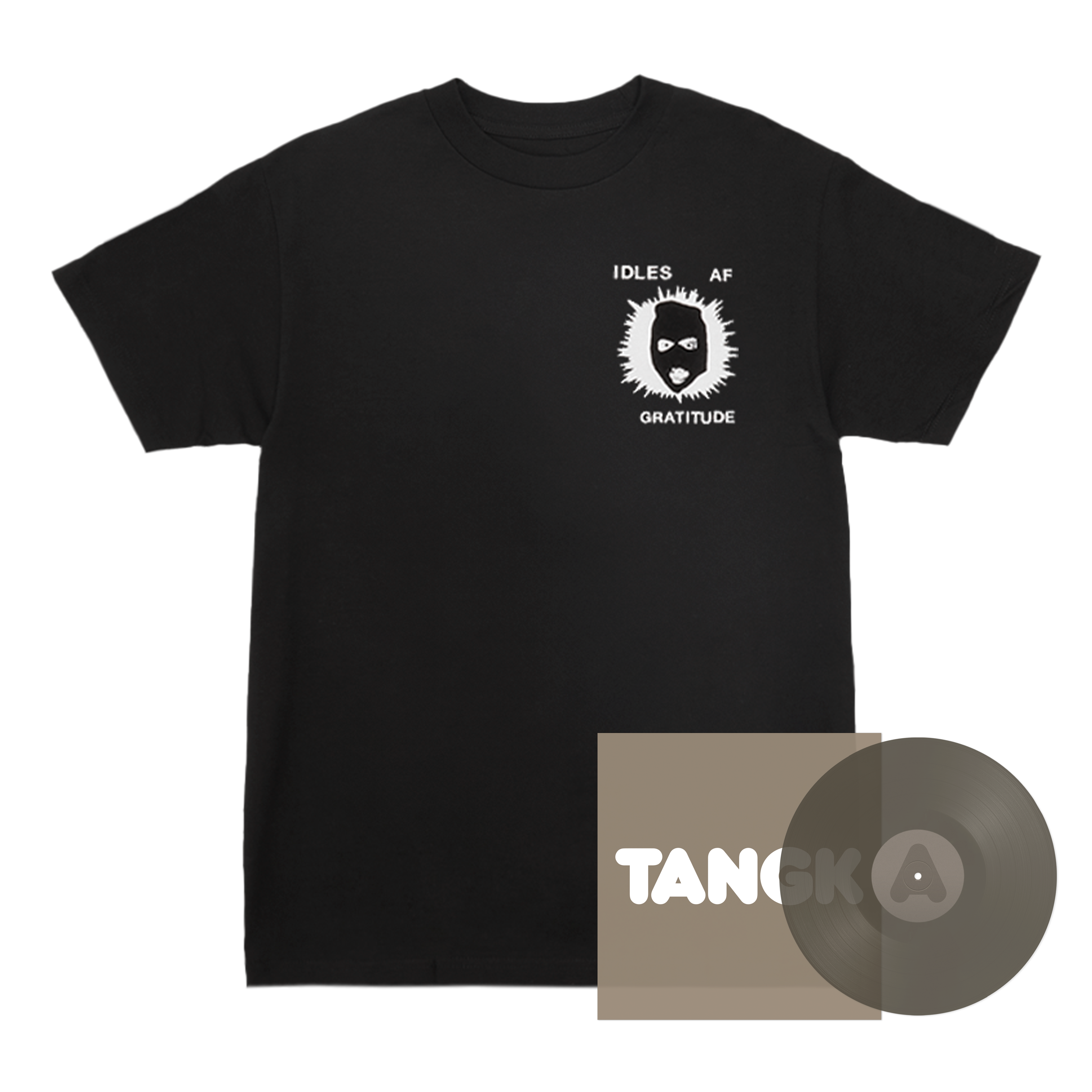 TANGK COLLECTOR'S VINYL + Gratitude Forever T-Shirt