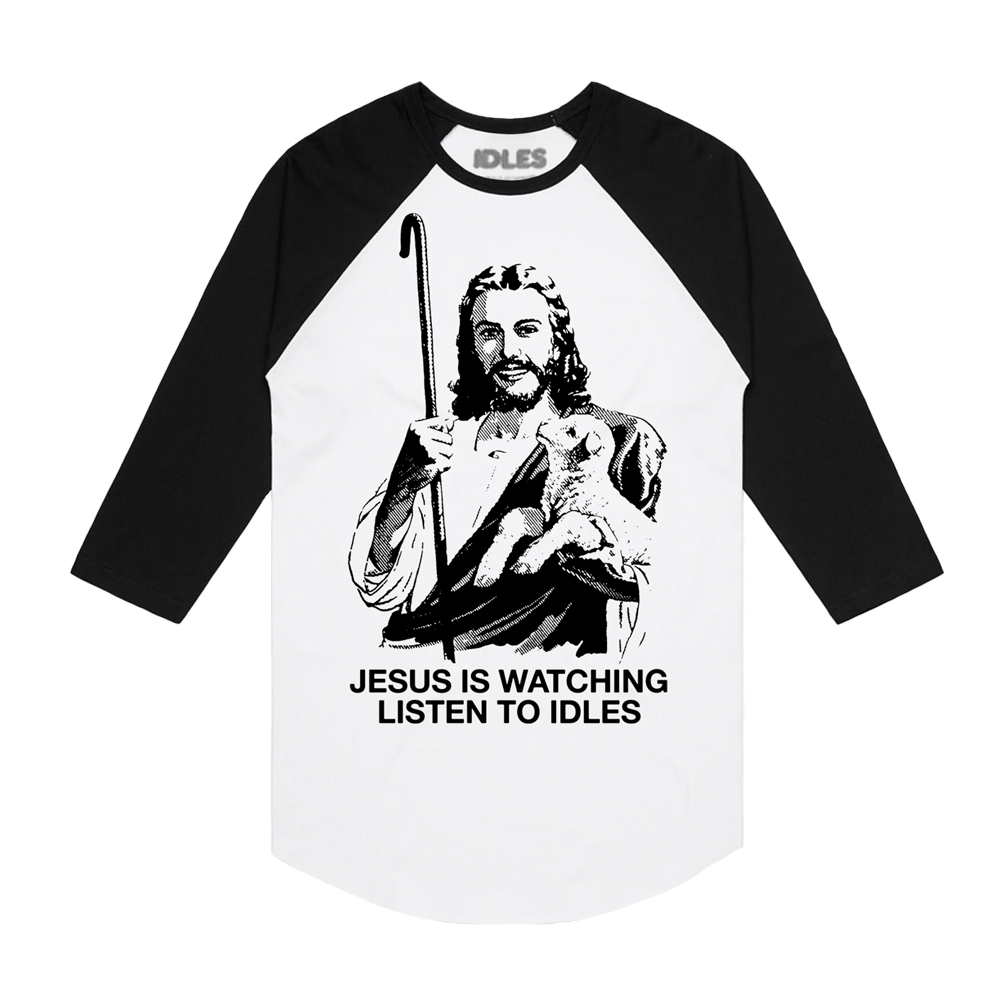 IDLES - Jesus Is Watching Raglan