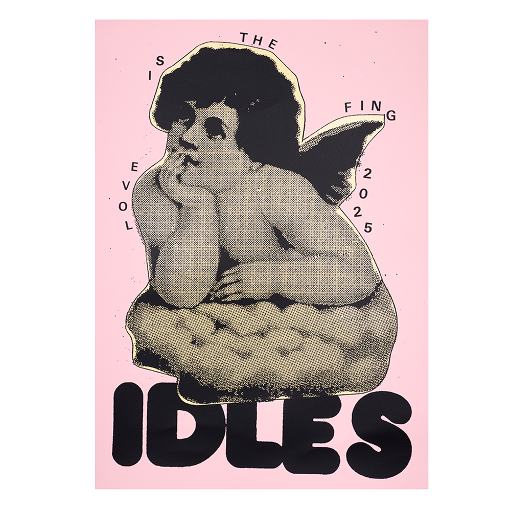 IDLES - Love Is The Thing Cherub Limited Edition Screenprint