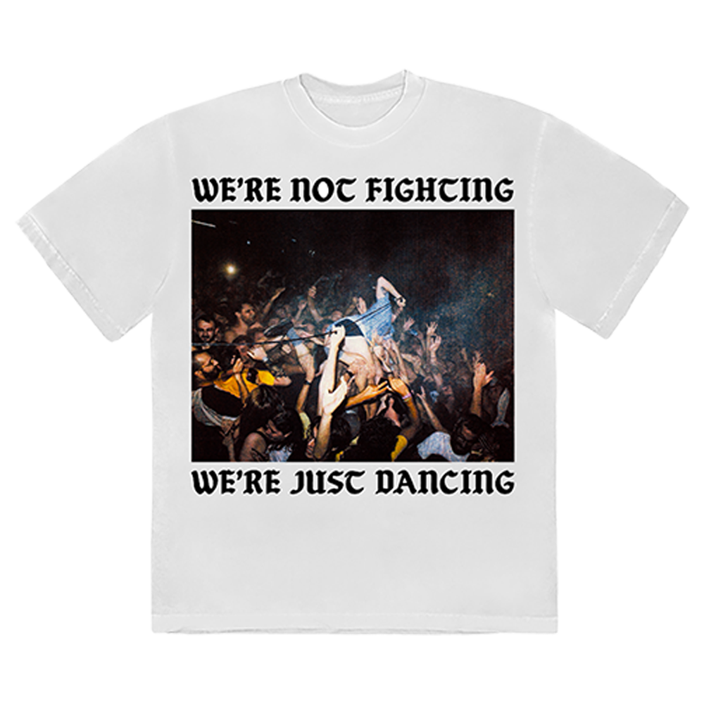IDLES - We’re Not Fighting White T-Shirt