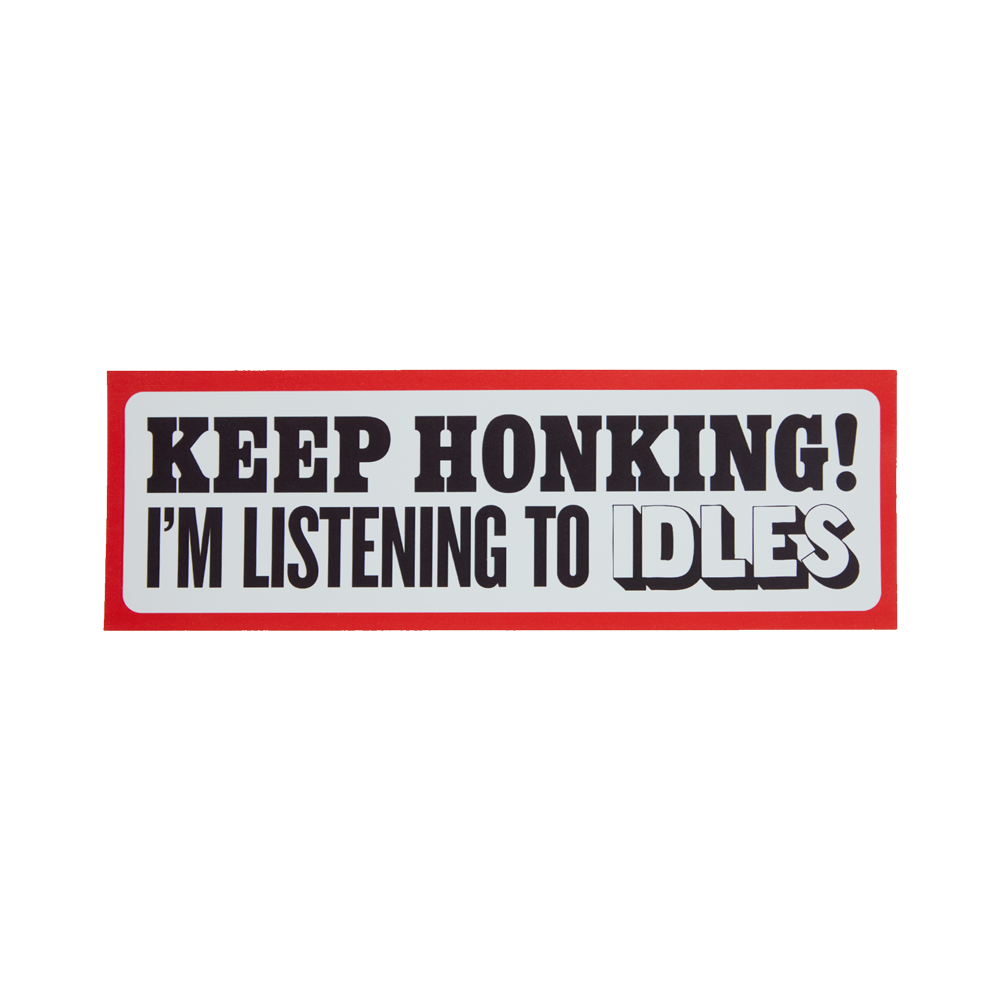 IDLES - Block Party Bumper Stickers