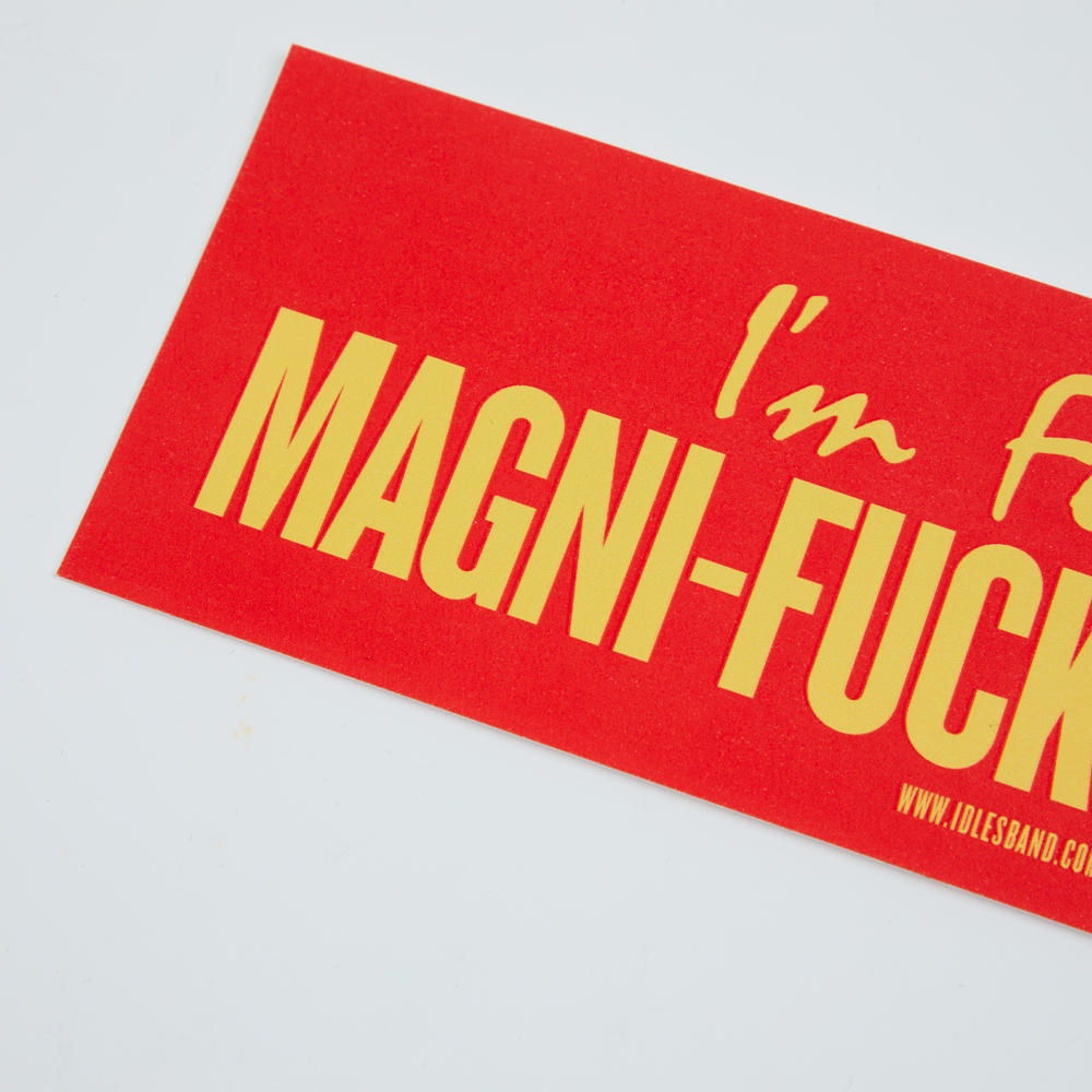 IDLES - Block Party Bumper Stickers