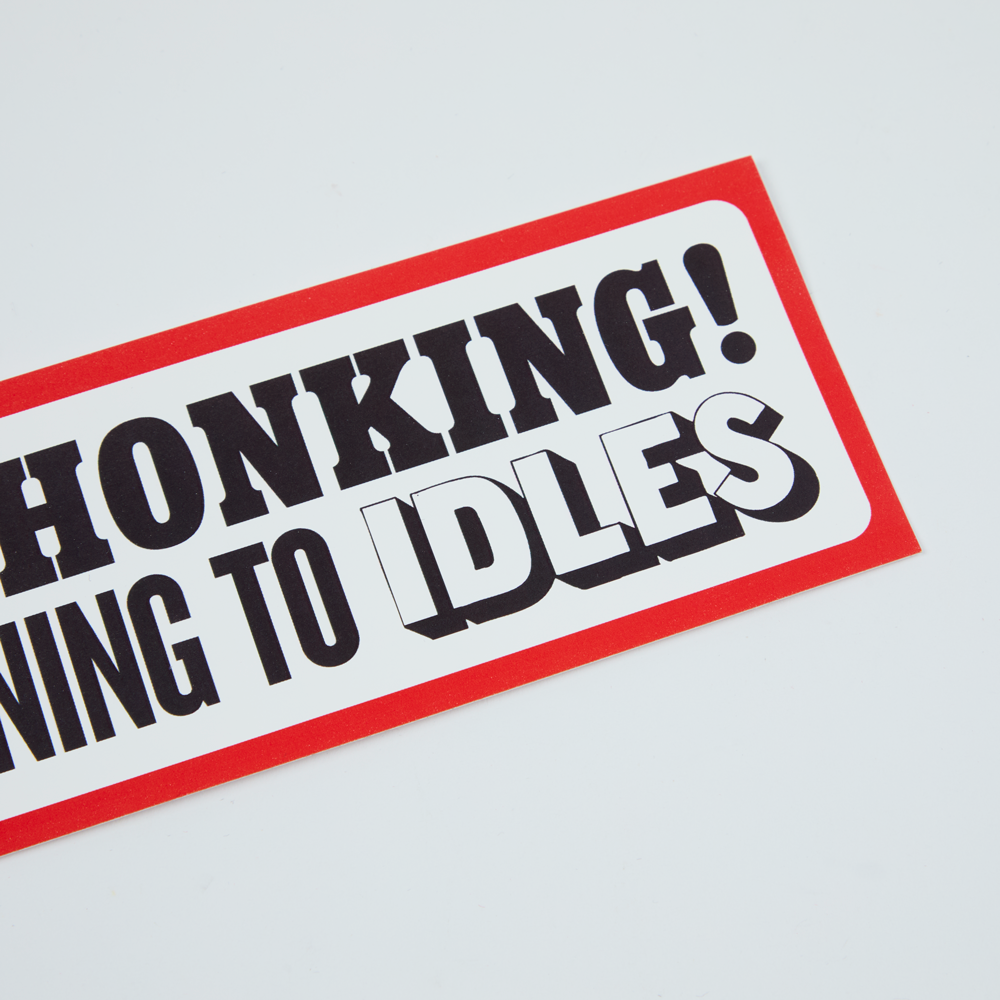 IDLES - Block Party Bumper Stickers