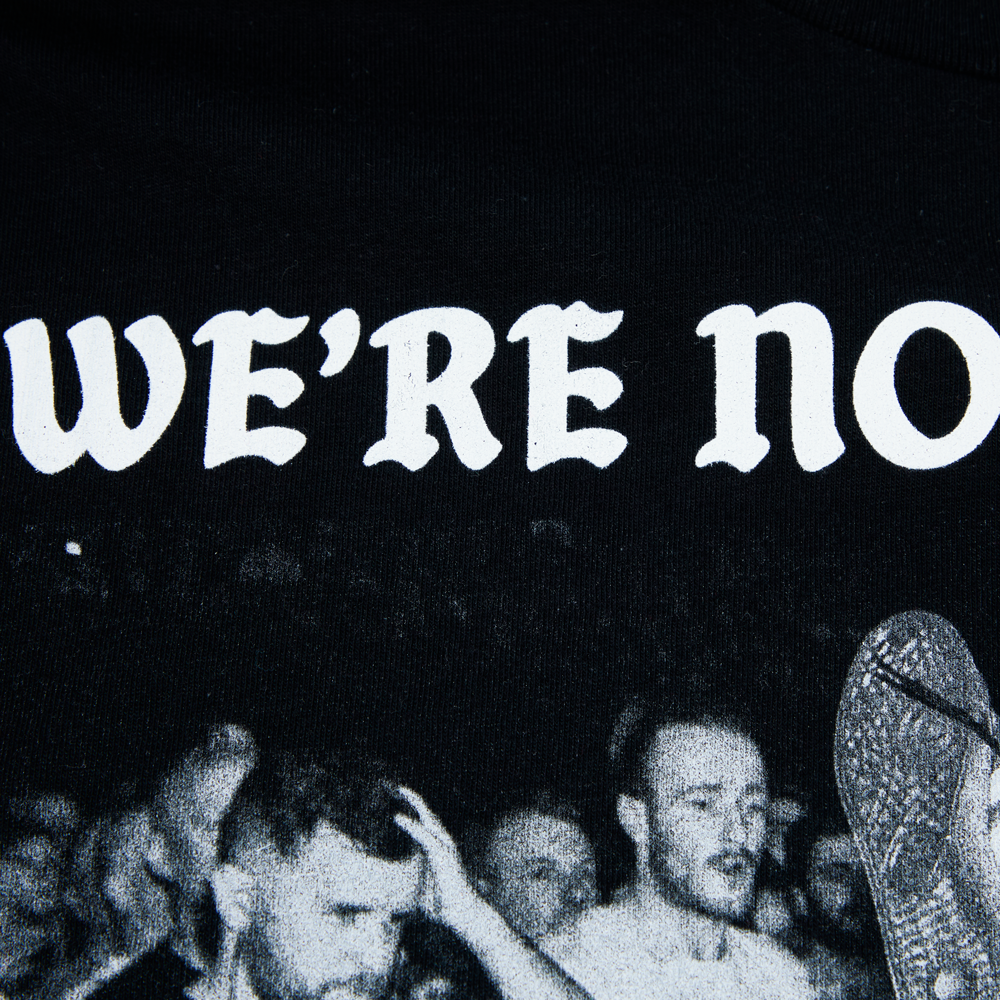 IDLES - We’re Not Fighting Black T-Shirt
