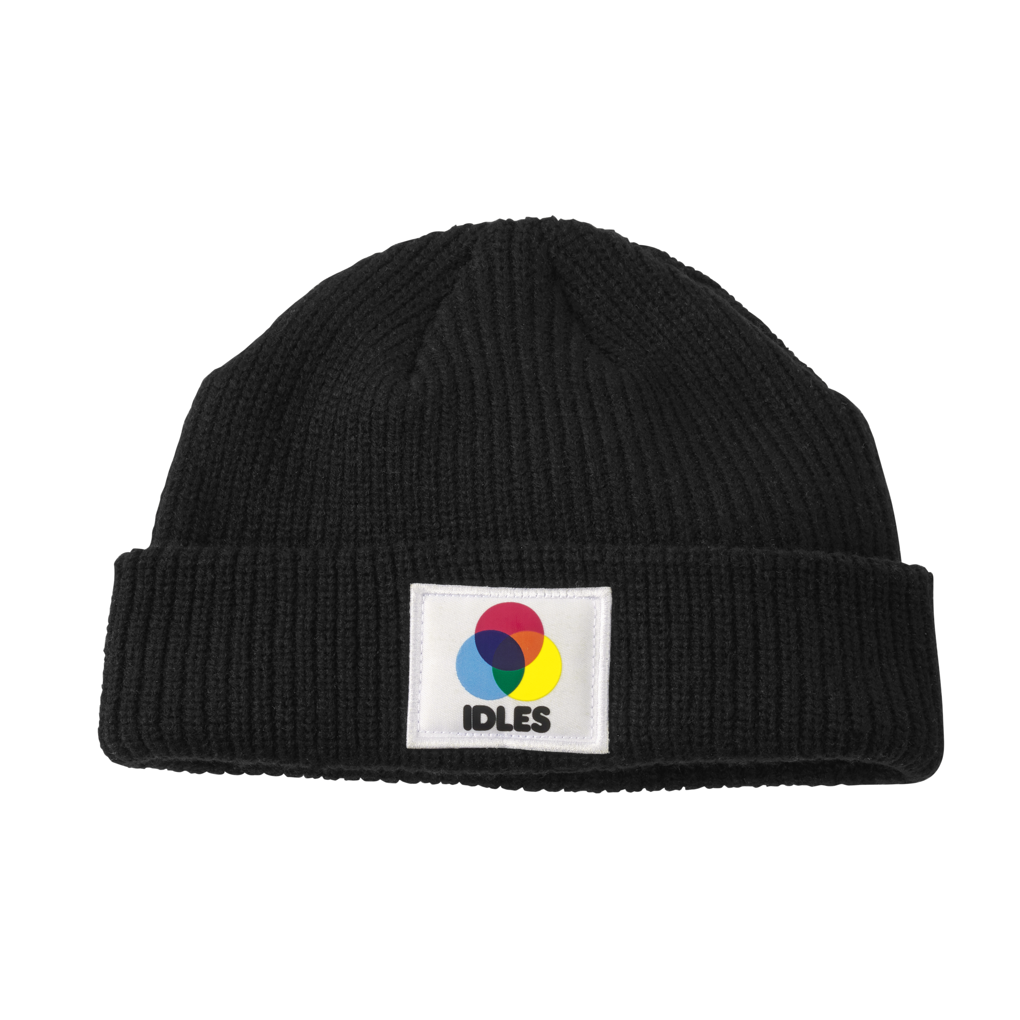 IDLES - Venn Label Black Beanie