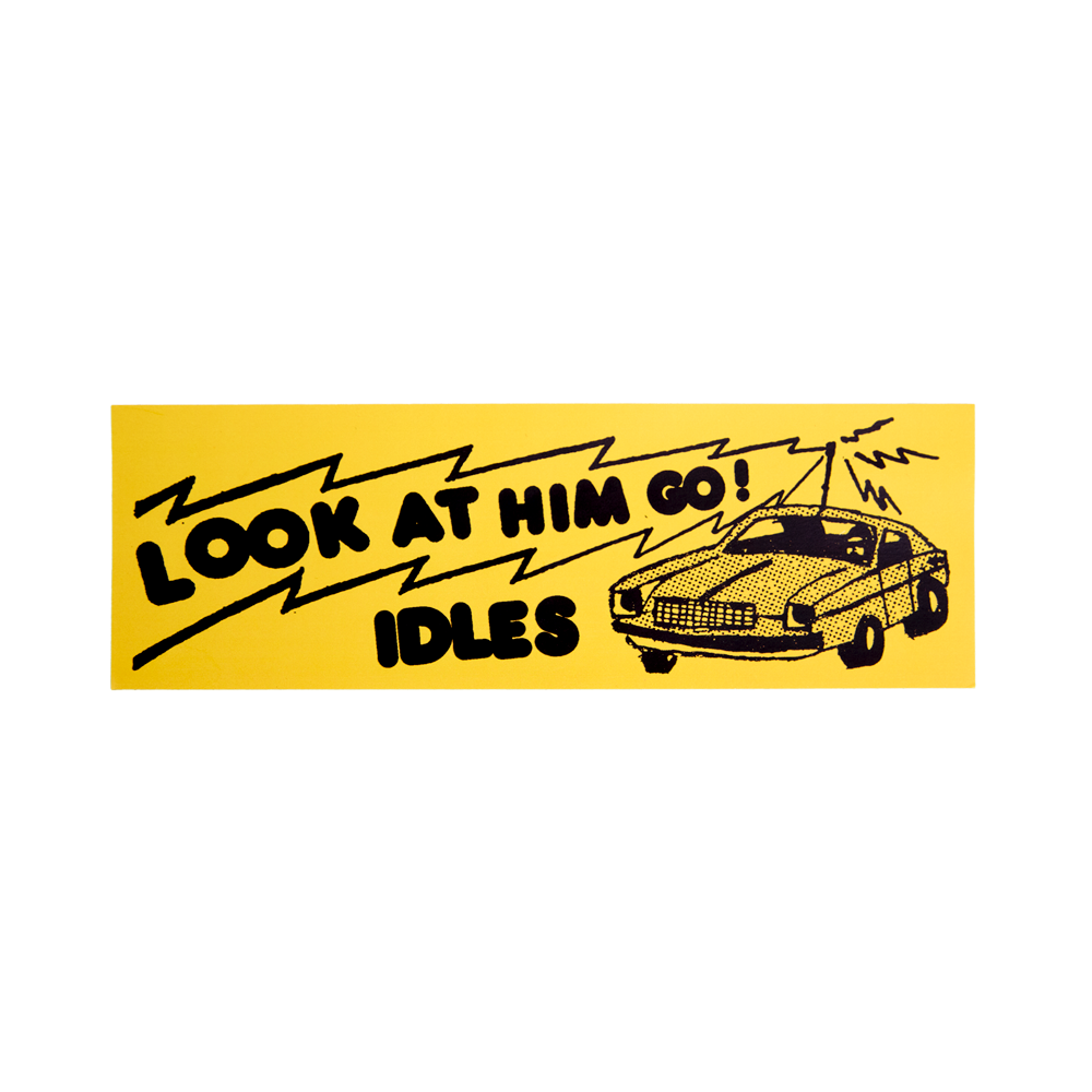 IDLES - Block Party Bumper Stickers