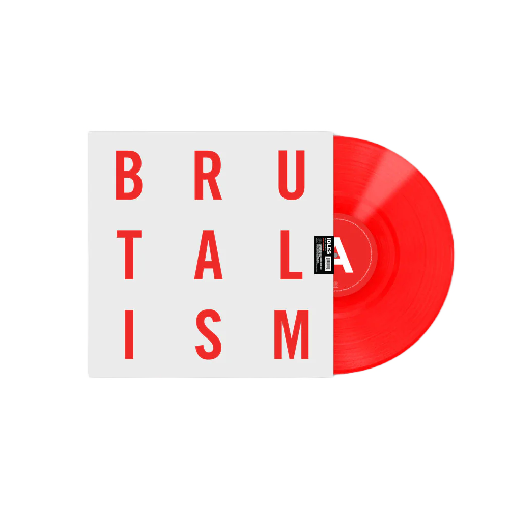 IDLES - Five Years Of Brutalism (Limited Edition Cherry Red LP)