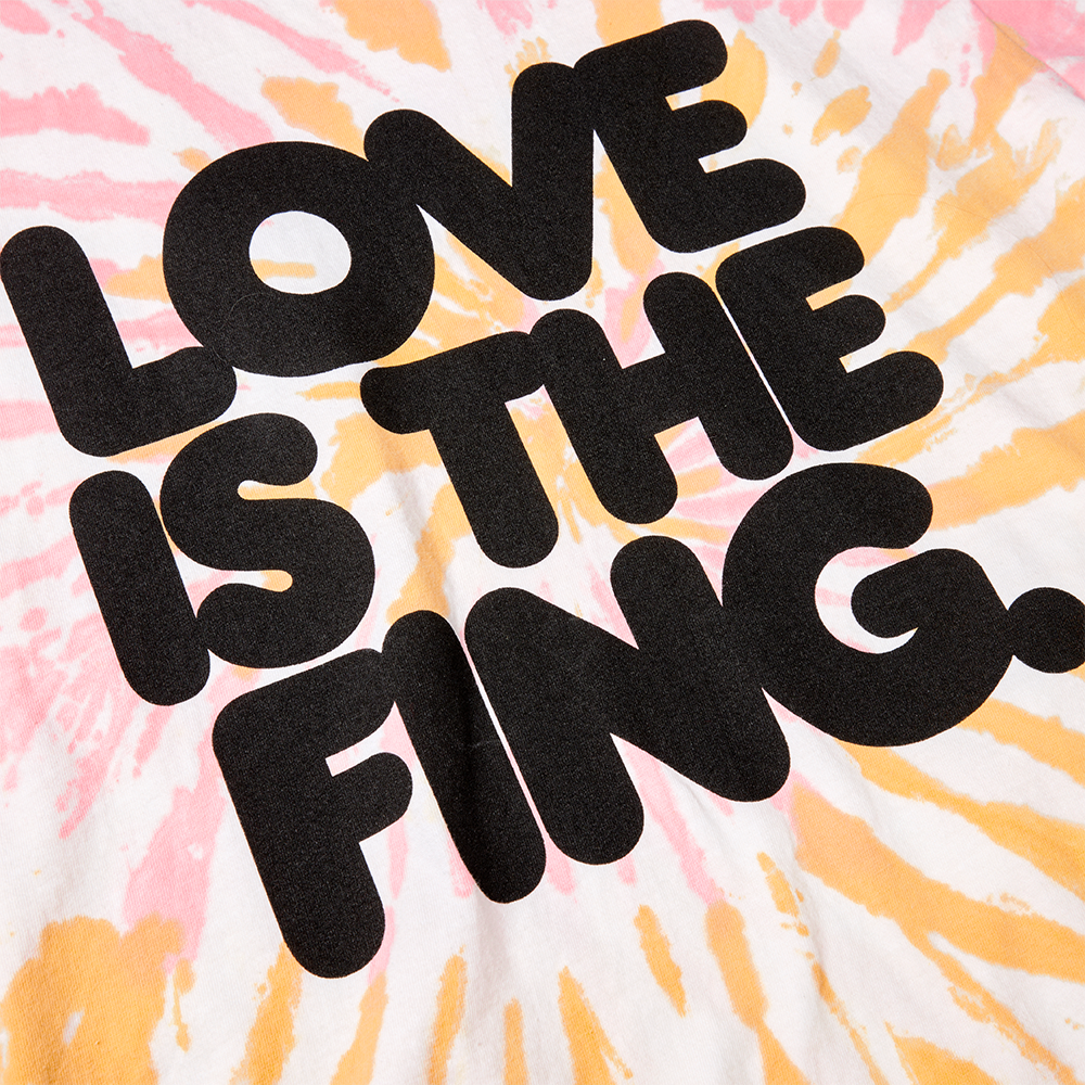 IDLES - Love Is The Fing Tie-Dye T-Shirt