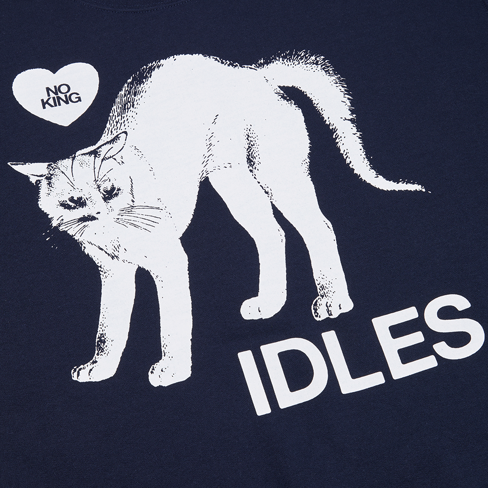 IDLES - No King Cat Crewneck
